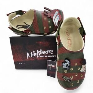 Crocs x Nightmare On Elm Street All Terrain Clogs Mens 9 / Womens 11 NEW in Box